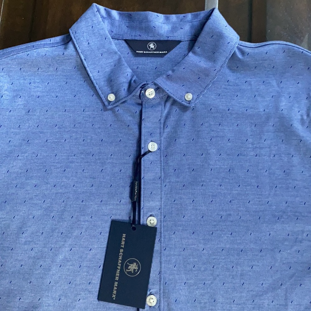 Hart Scaffner Marx Short Sleeve Printed Coatfront